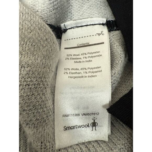 SmartWool Merino Wool Intraknit 200 BaseLayer Top Womens Long Sleeve Black Sz S - Picture 7 of 8